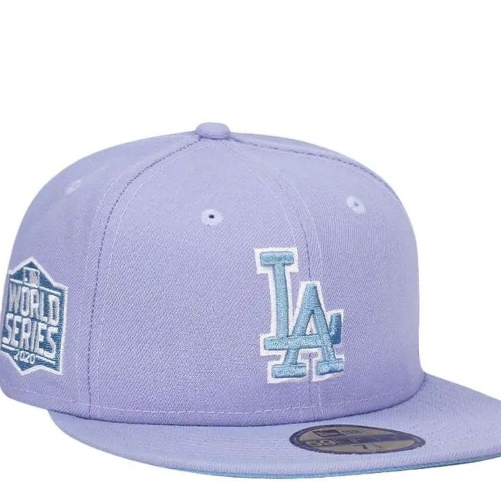 ERA LOS ANGELES DODGERS WORLD SERIES 2020 LAVENDER SKY EDITION 59FIFTY